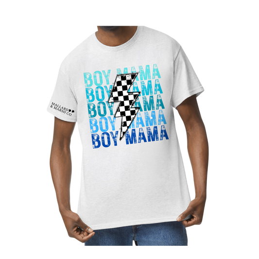 PRE-ORDER *ADULT* Boy Mama Blue